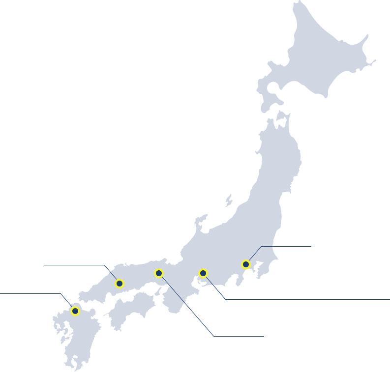 オフィス一覧マップ